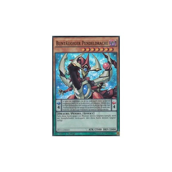 Bunt&auml;ugiger Pendeldrache PEVO-DE023