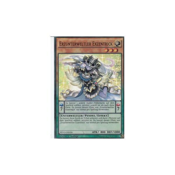 Erzunterweltler Exzentrick PEVO-DE026