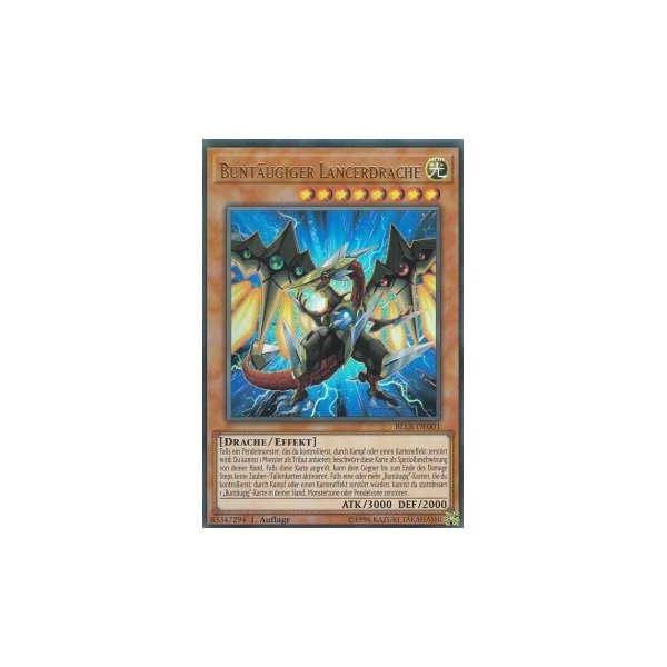 Bunt&auml;ugiger Lancerdrache BLLR-DE001