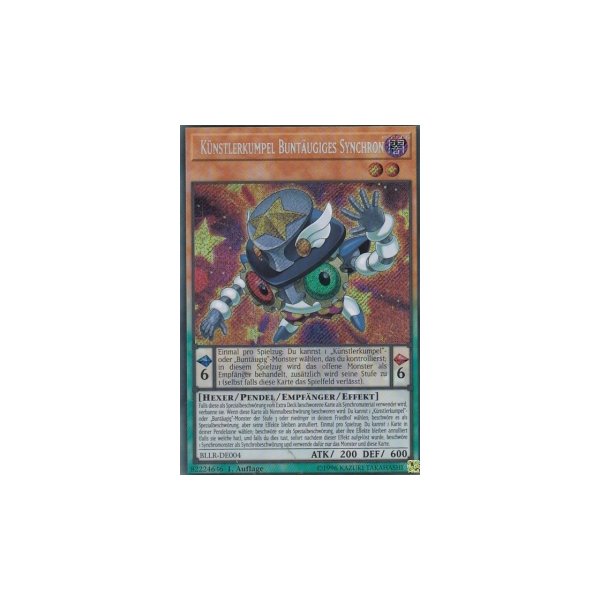 K&uuml;nstlerkumpel Bunt&auml;ugiges Synchron BLLR-DE004