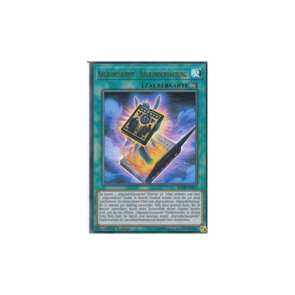 Abgrundskript - Abgrunderhaltung BLLR-DE013