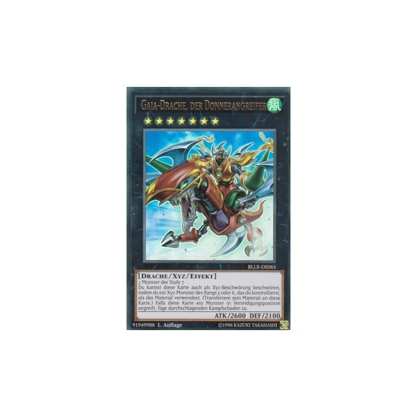 Gaia-Drache, der Donnerangreifer BLLR-DE065