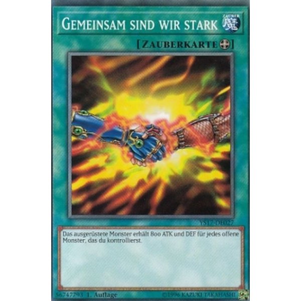 Gemeinsam sind wir stark YS17-DE027