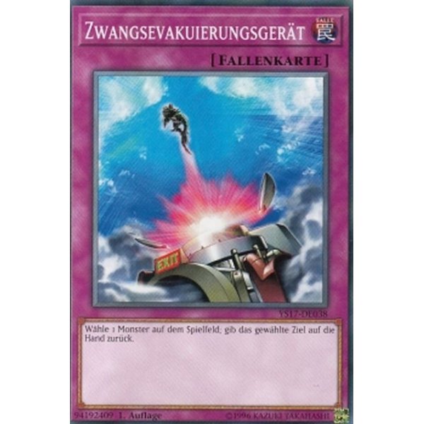 Zwangsevakuierungsger&auml;t YS17-DE038