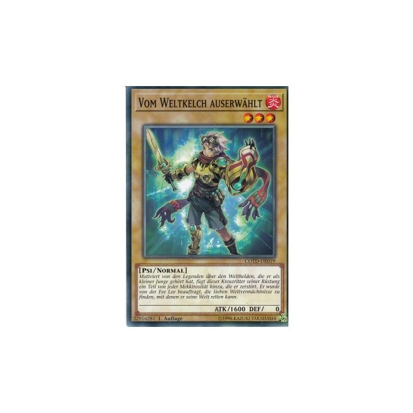 Vom Weltkelch auserw&auml;hlt COTD-DE019