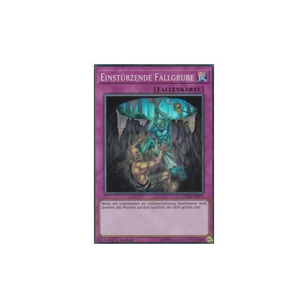 Einst&uuml;rzende Fallgrube COTD-DE075