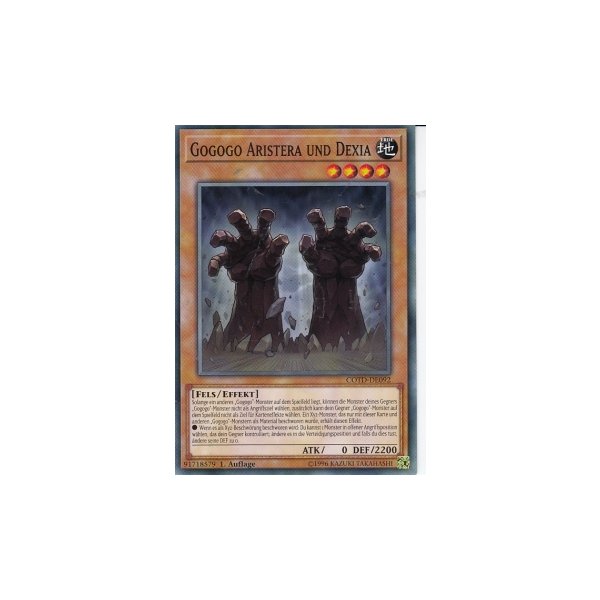 Gogogo Aristera und Dexia COTD-DE092