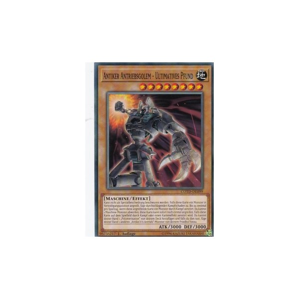 Antiker Antriebsgolem &ndash; Ultimatives Pfund COTD-DE099