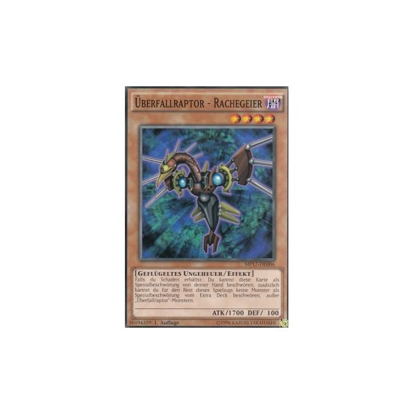 &Uuml;berfallraptor - Rachegeier MP17-DE006