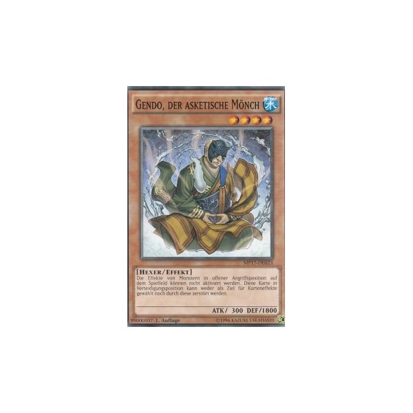Gendo, der asketische M&ouml;nch MP17-DE023
