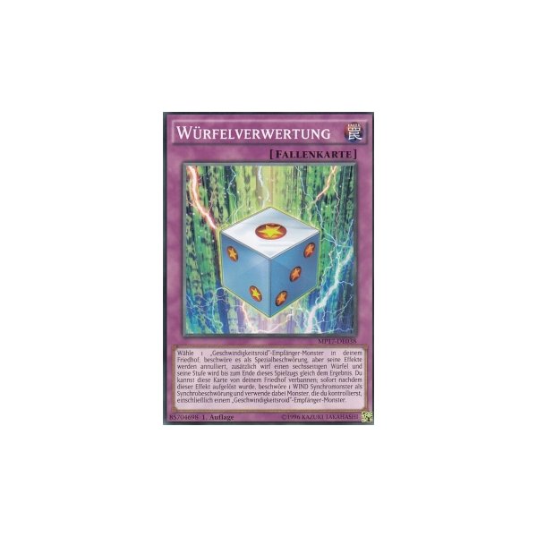 W&uuml;rfelverwertung MP17-DE038