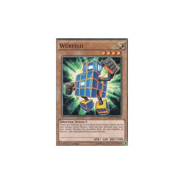 W&uuml;rfelo MP17-DE049