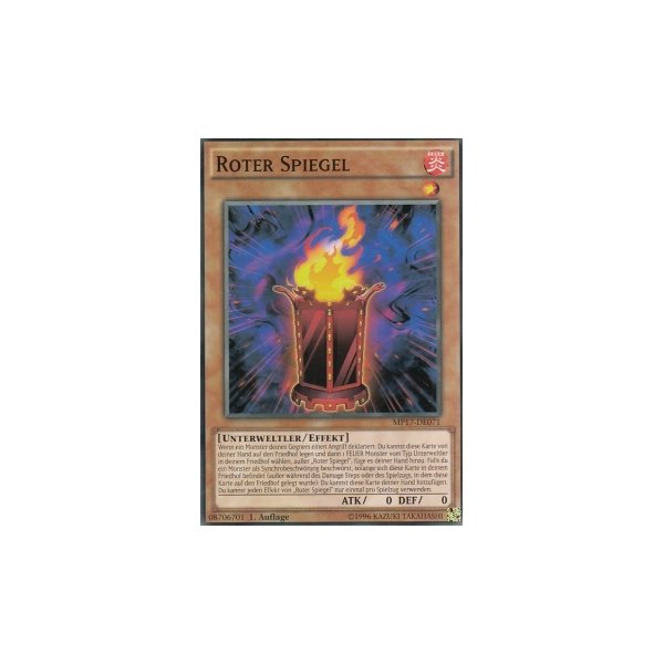 Roter Spiegel MP17-DE071
