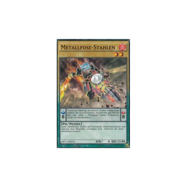 Metallfose-Stahlen MP17-DE076