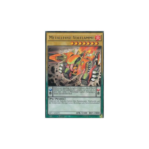 Metallfose-Volflamme MP17-DE079