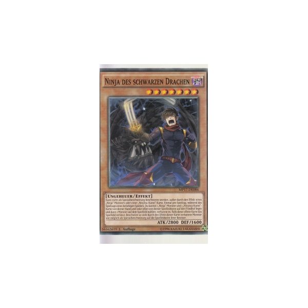 Ninja des schwarzen Drachen MP17-DE086