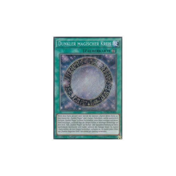 Dunkler magischer Kreis MP17-DE100
