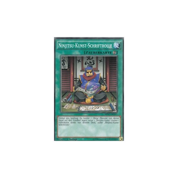 Ninjitsu-Kunst-Schriftrolle MP17-DE117