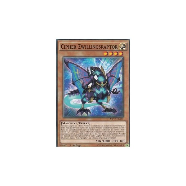 Cipher-Zwillingsraptor MP17-DE135