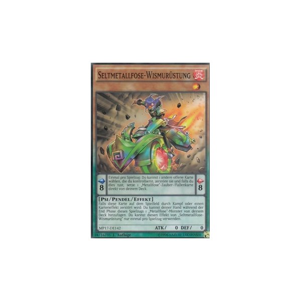 Seltmetallfose-Wismur&uuml;stung MP17-DE142
