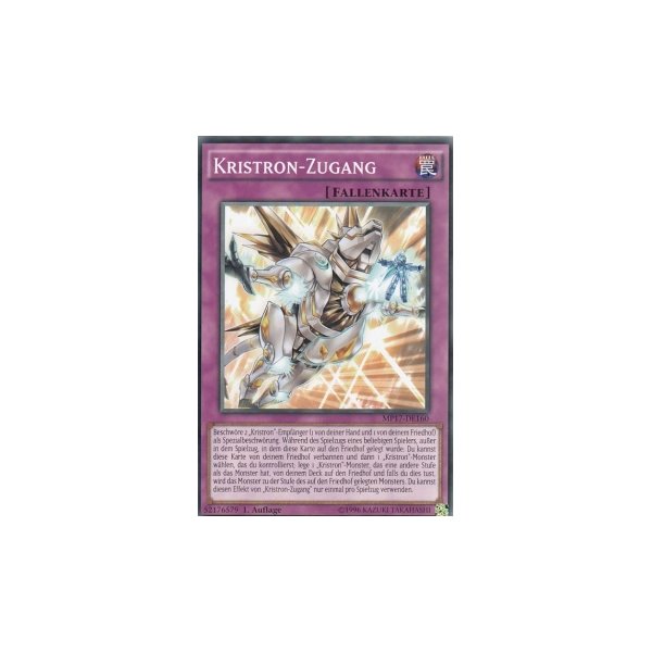 Kristron-Zugang MP17-DE160