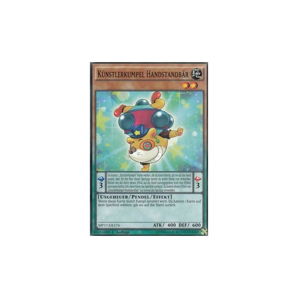 K&uuml;nstlerkumpel Handstandb&auml;r MP17-DE174