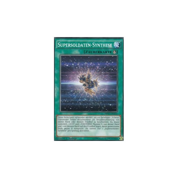 Supersoldaten-Synthese MP17-DE215