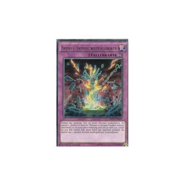 Antiker Antrieb wiedergeboren MP17-DE222