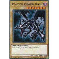 Rotäugiger schwarzer Drache LEDU-DE000