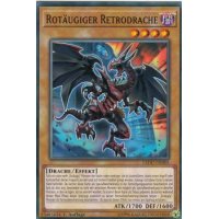 Rotäugiger Retrodrache LEDU-DE005