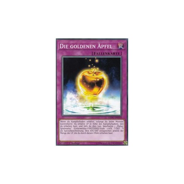 Die goldenen &Auml;pfel LEDU-DE050