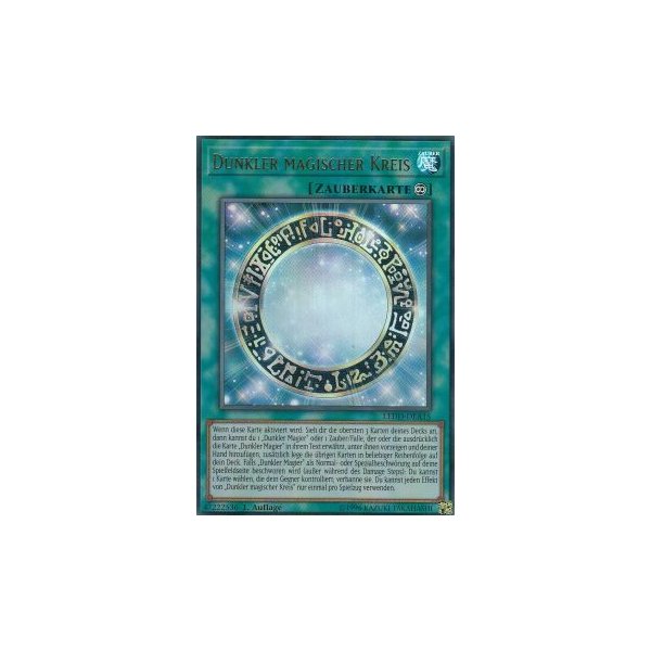 Dunkler magischer Kreis LEDD-DEA15