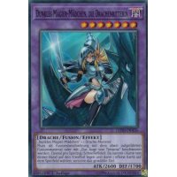 Dunkles Magier-Mädchen, die Drachenritterin LEDD-DEA36