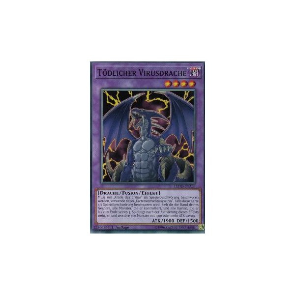 T&ouml;dlicher Virusdrache LEDD-DEA37