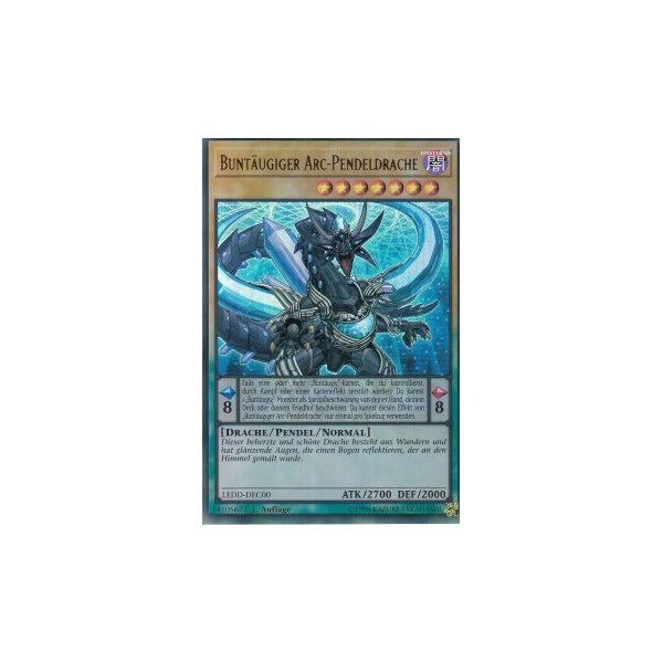 Bunt&auml;ugiger Arc-Pendeldrache LEDD-DEC00