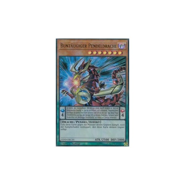 Bunt&auml;ugiger Pendeldrache (Ultra Rare) LEDD-DEC01-Ultra-Rare