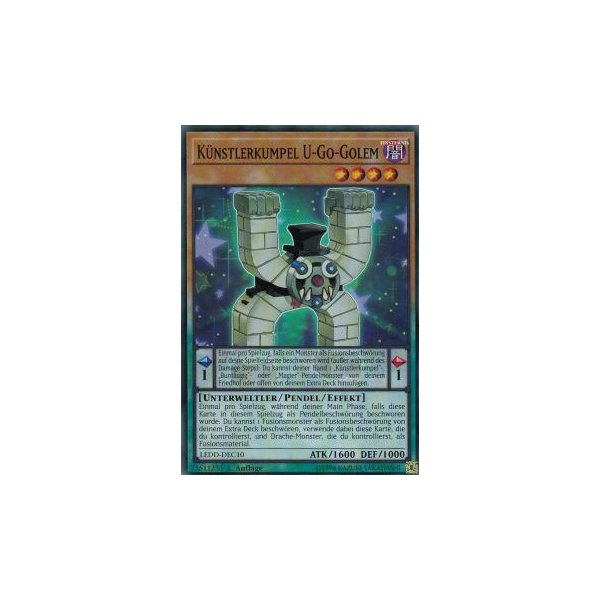 K&uuml;nstlerkumpel U-Go-Golem LEDD-DEC10