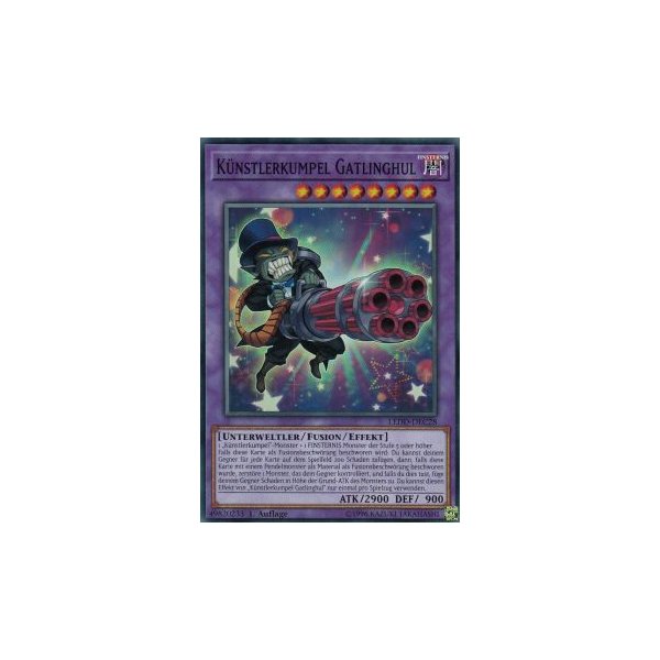 K&uuml;nstlerkumpel Gatlinghul LEDD-DEC28