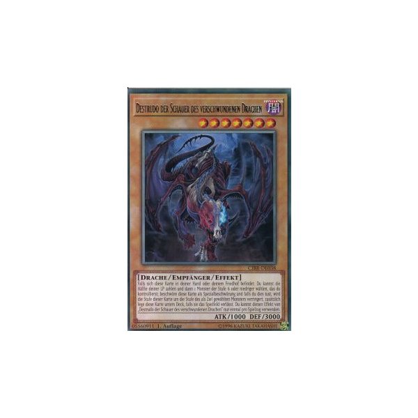 Destrudo der Schauer des verschwundenen Drachen CIBR-DE038