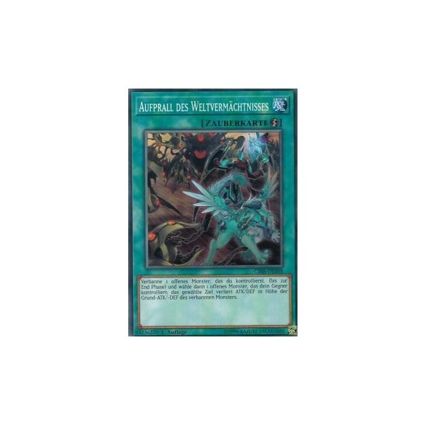 Aufprall des Weltverm&auml;chtnisses CIBR-DE058