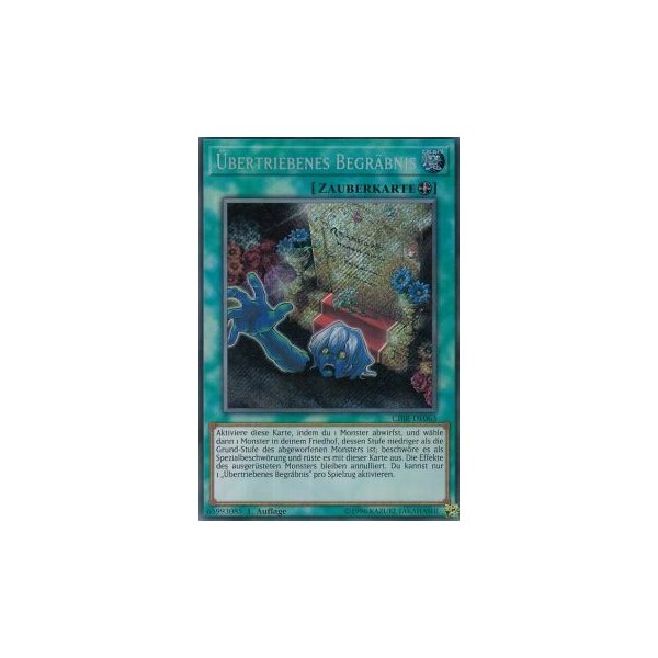 &Uuml;bertriebenes Begr&auml;bnis CIBR-DE063