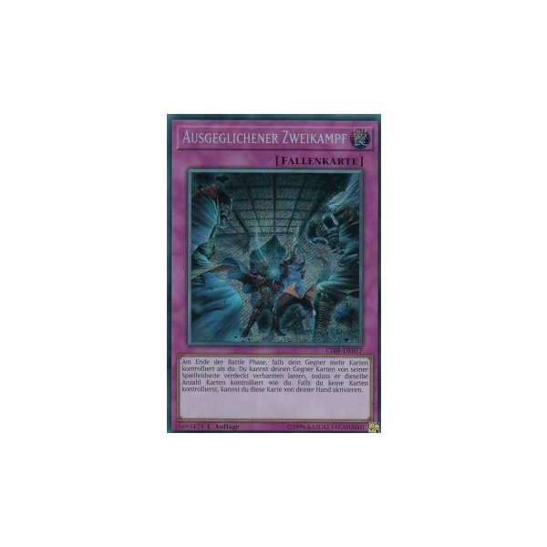 Ausgeglichener Zweikampf CIBR-DE077