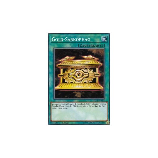 Gold-Sarkophag SDCL-DE027