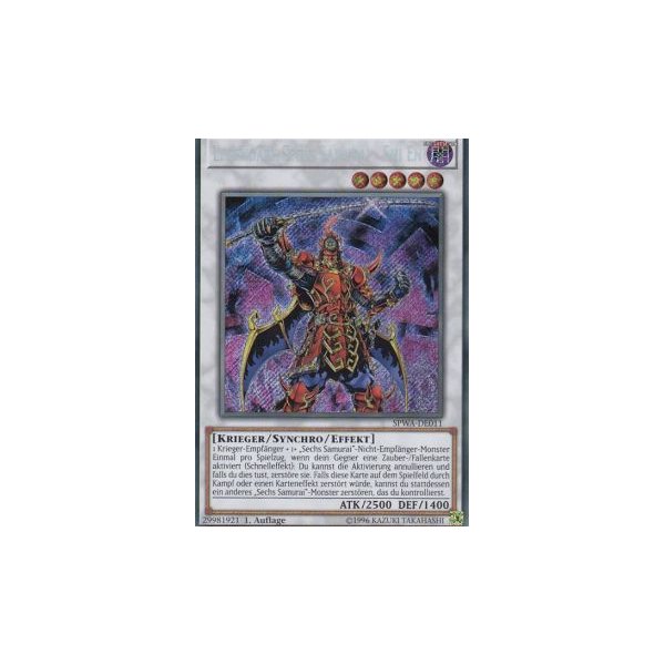 Legend&auml;re Sechs Samurai - Shi En SPWA-DE011