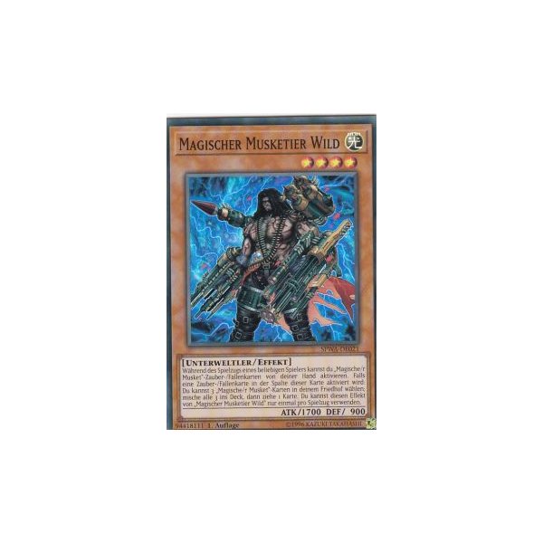 Magischer Musketier Wild SPWA-DE021
