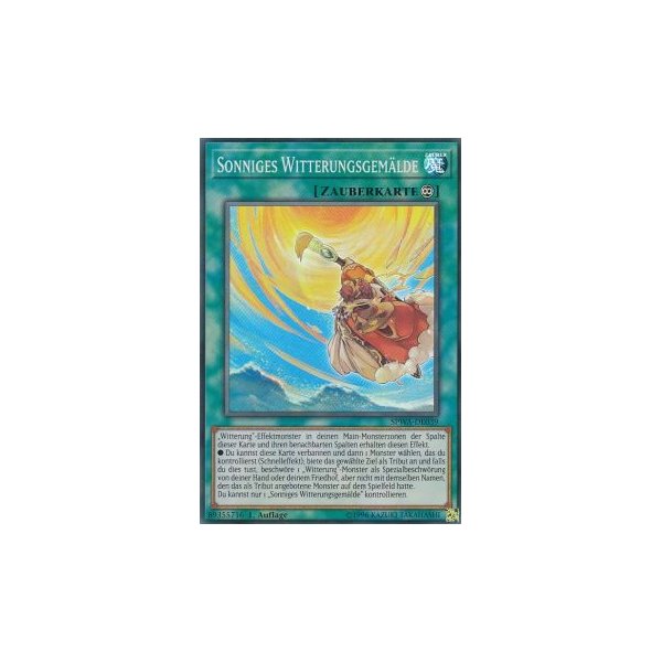 Sonniges Witterungsgem&auml;lde SPWA-DE039