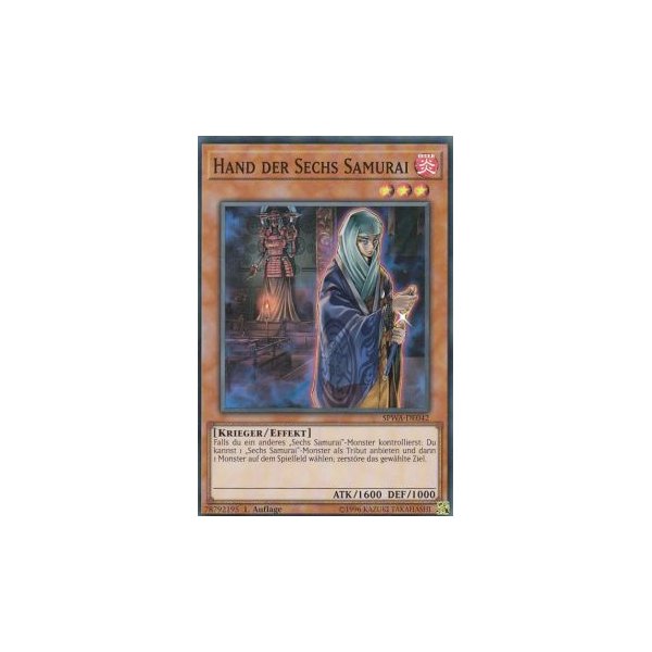 Hand der Sechs Samurai SPWA-DE042