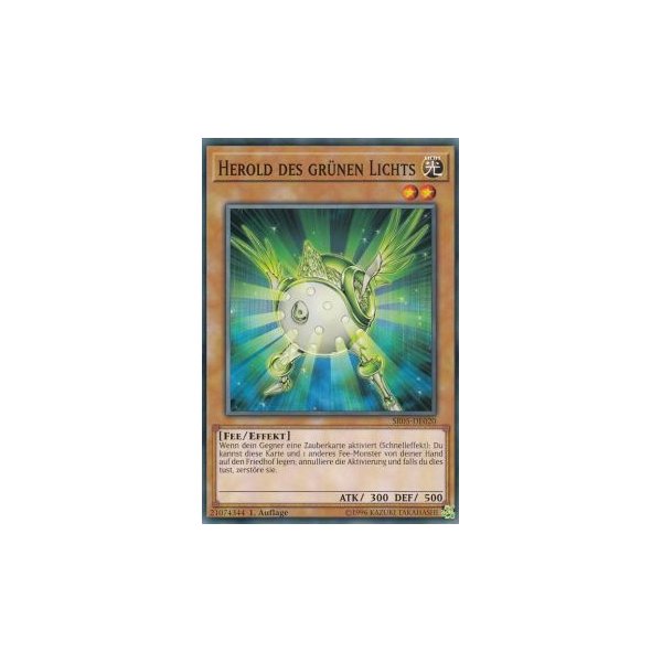 Herold des gr&uuml;nen Lichts SR05-DE020