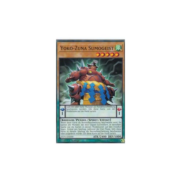 Yoko-Zuna Sumogeist EXFO-DE000