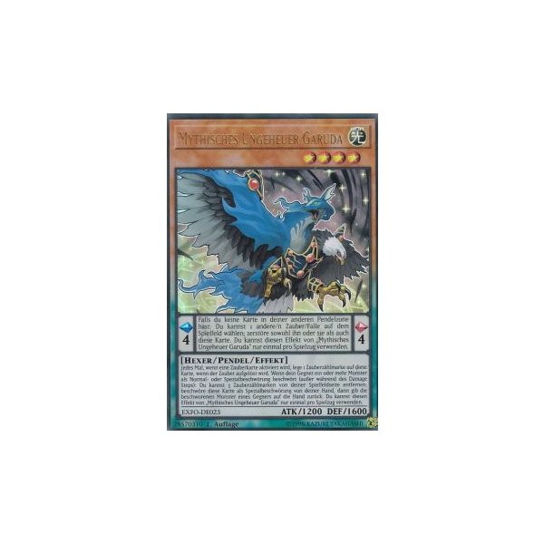 Mythisches Ungeheuer Garuda EXFO-DE023